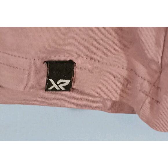 XRay Jeans Shirt Womens Medium Long Sleeve 3-Button Front Top Light Purple Mauve - Picture 3 of 8